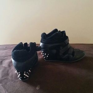 Women's tennis shoe wegdes