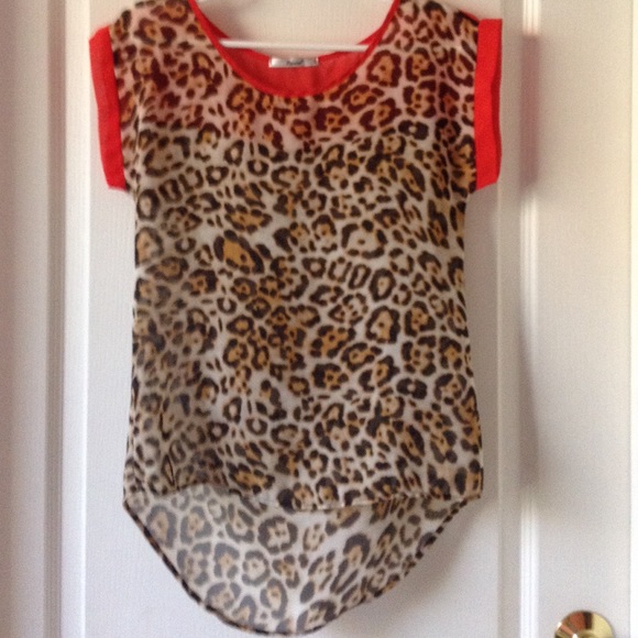 Cheetah top - Picture 1 of 1