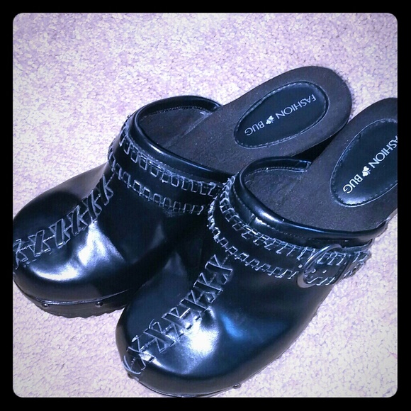 Black clogs