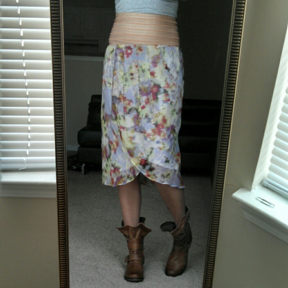 Elizabeth and James Midi Skirt