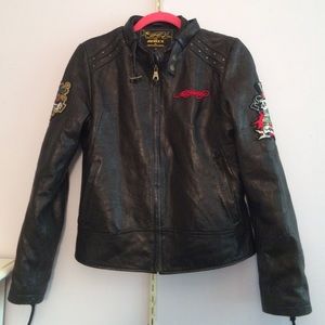 Ed Hardy Motorcycle Jacket