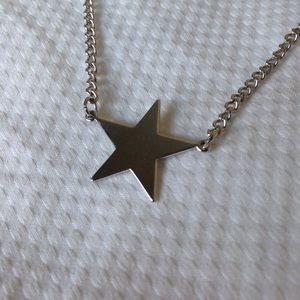 Silver Star Necklace