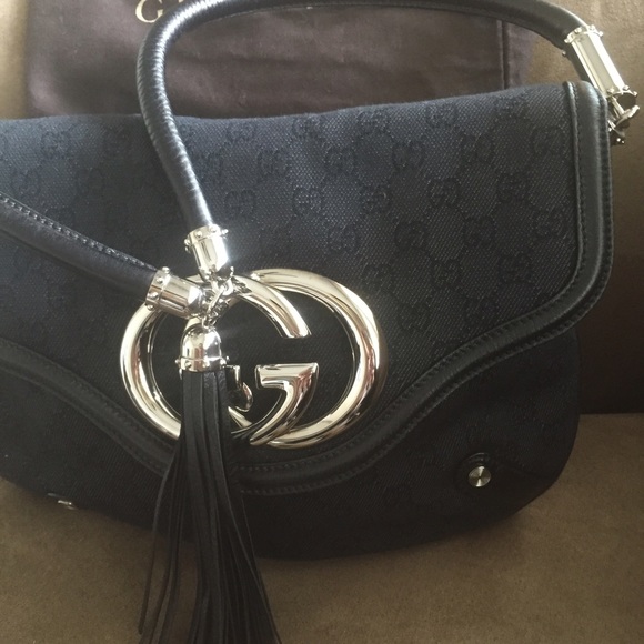 Black Gucci purse authentic