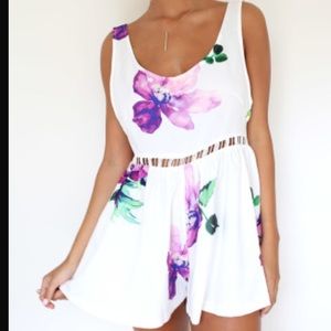 Tropical playsuit