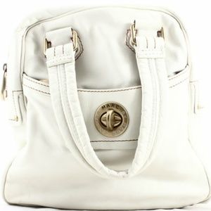 Marc by Marc Jacobs Cream Leather Bag