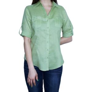 100% Linen Button Down