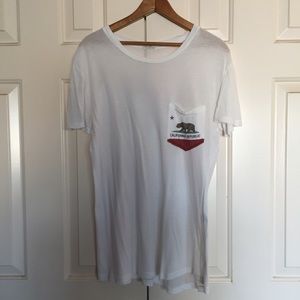 Brandy Melville Cali Pocket Tee