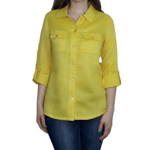 100% Linen Button Down