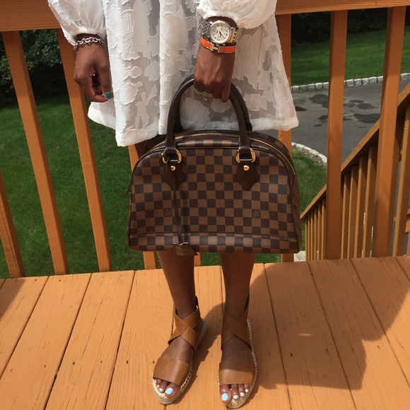 SOLD AUTHENTIC LOUIS VUITTON DUOMO SATCHEL - Picture 2 of 6