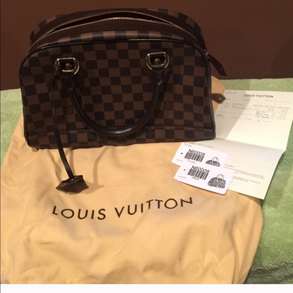 SOLD AUTHENTIC LOUIS VUITTON DUOMO SATCHEL - Picture 3 of 6