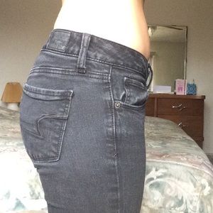 super stretch black jeans