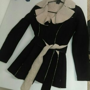 Soft, black Dress coat