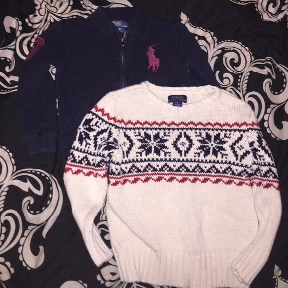 🐢Polo Ralph Lauren Toddler Boy Sweaters🐢