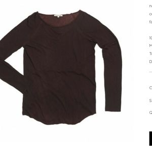 SOLD!!!!  Cotton citizen long sleeve raglan.