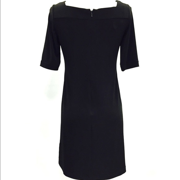 Beautiful black shift dress with embellishments - Picture 3 of 4