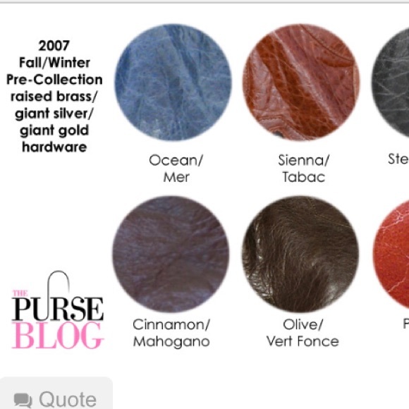 Set of Balenciaga Extra Tassels - Sienna (2007) - Picture 3 of 3