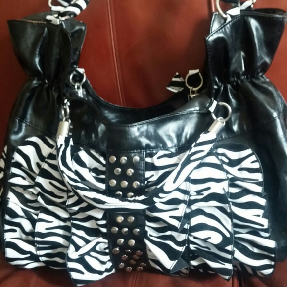 Zebra purse