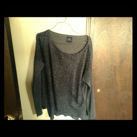 Leopard sweater