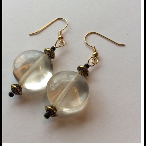 Jewelry - BOGO SALE  🎀 Large Glass Earrings