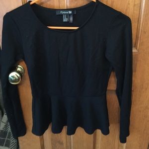 forever 21 medium black top river island small
