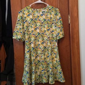 dholic medium floral dress like ne w