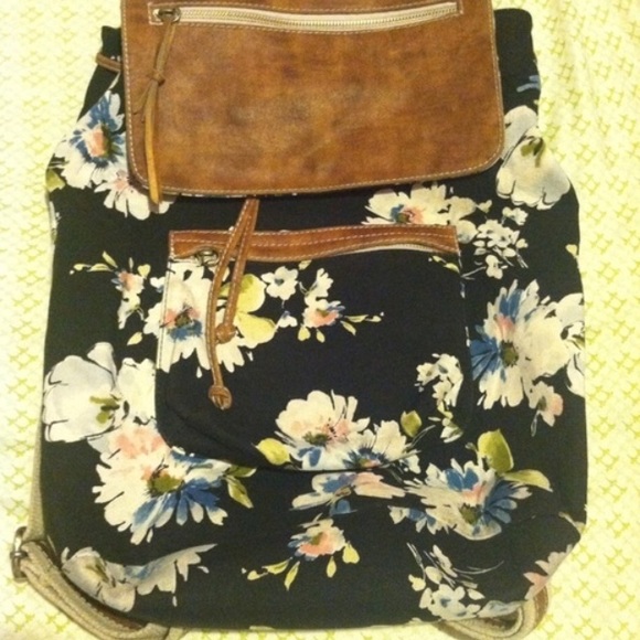 RARE Brandy Floral Bag