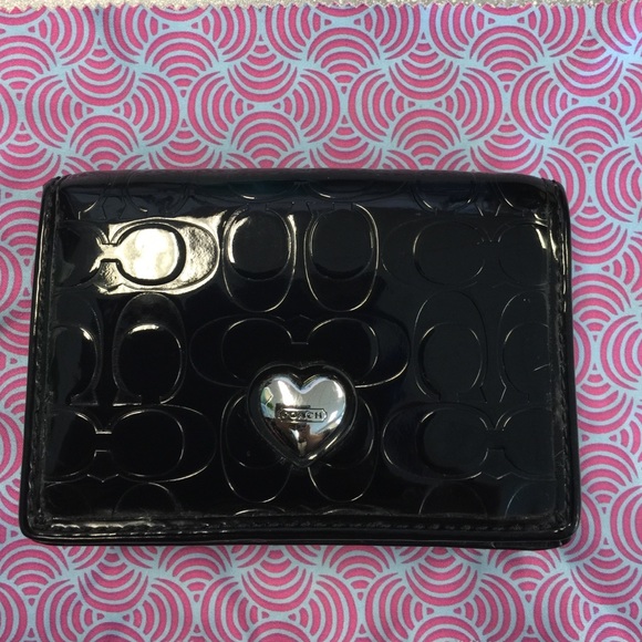 Authentic Coach card holder