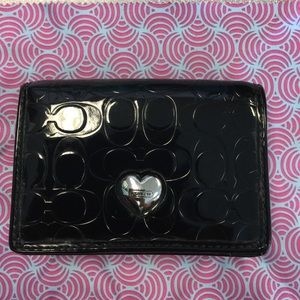 Authentic Coach card holder
