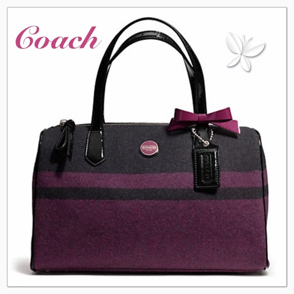 🎉FINAL SALE!🎉Authentic Coach wool satchel