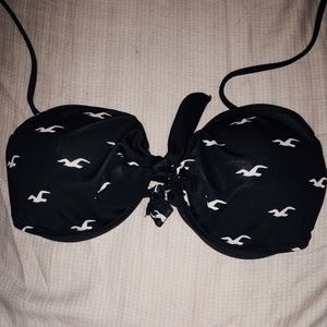 Hollister bandeau swim top