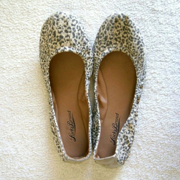 Lucky Brand Emmie Cheetah Ballet Flats