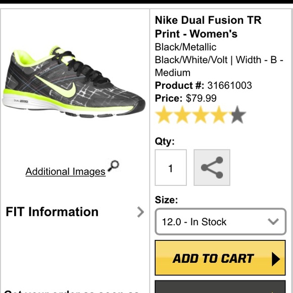 Sold 🚫Nike Dual Fusion Flywire - Picture 4 of 4
