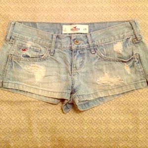 Hollister jean shorts