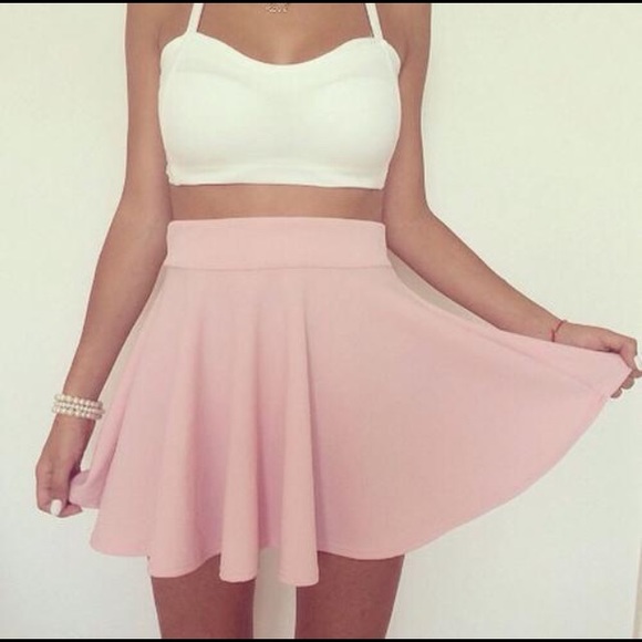 Trading Pink skater skirt