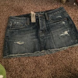 American eagle Jean skirt size 2