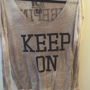 "Keep On, Keeping On" Rebel Yell long sleeve shirt