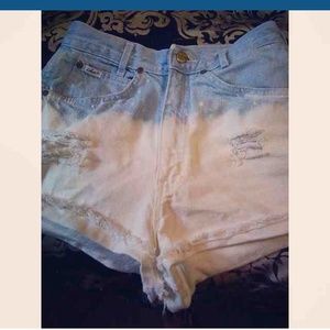 Urban outfitters inspired high waisted shorts