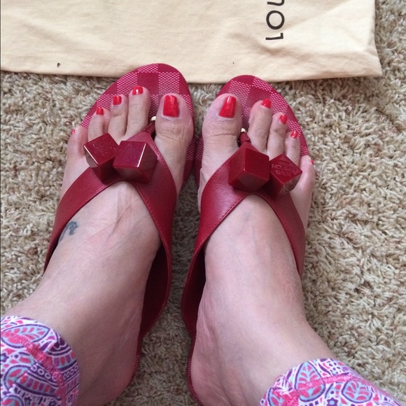 Louis viitton flipflips size:40(more like us9) - Picture 3 of 3