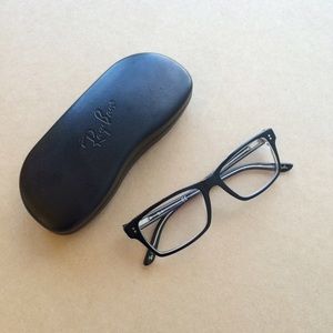 Ray Ban black glasses