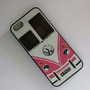 Iphone5/5s case pink car