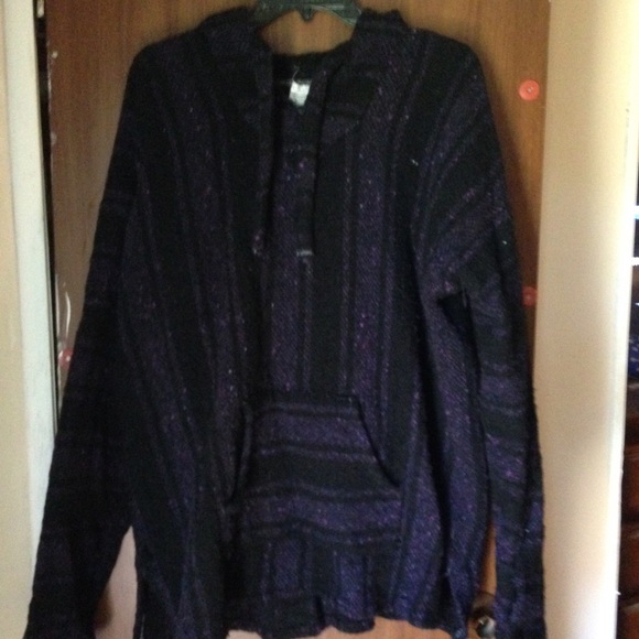 Purple Baja Hoodie