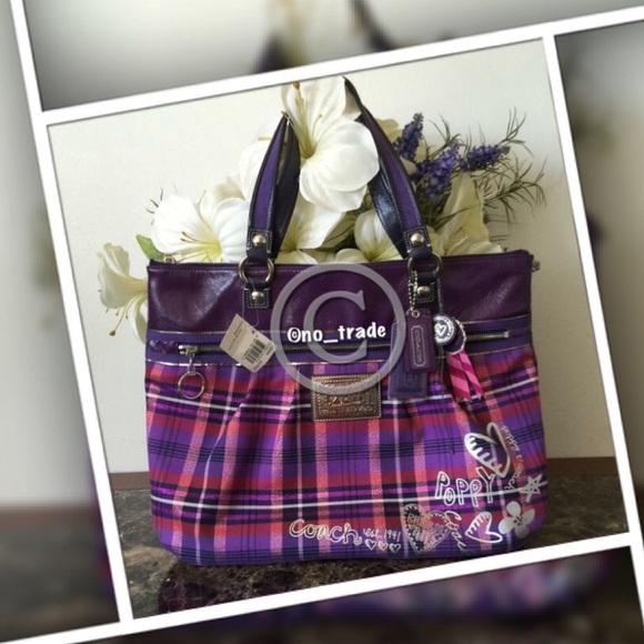 Coach Handbags - 🌟RARE COACH POPPY LARGE TOTE BAG🌟