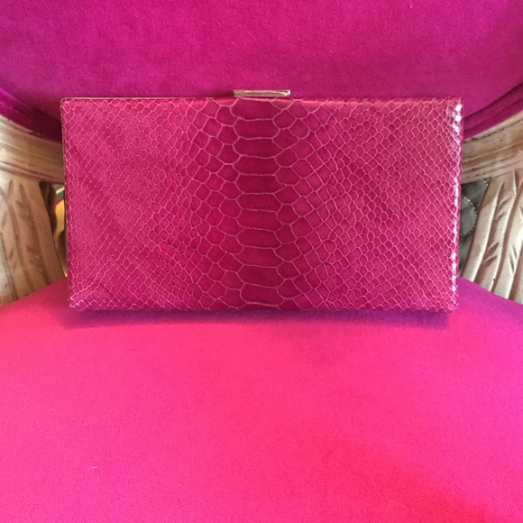 Banana Republic Croc Clutch