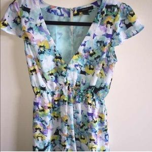 Floral spring romper