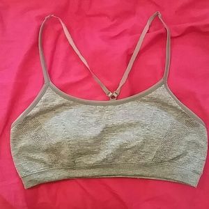 Grey Sport Bra