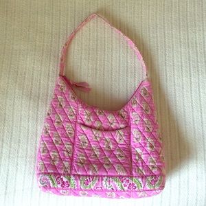 Pink Vera Bradley Paisley Shoulder Bag