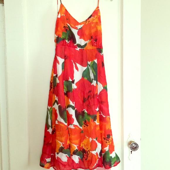 Long Flower Dress