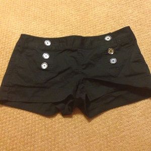 All black shorts