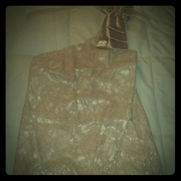 Beautiful rose pink cocktail dress.