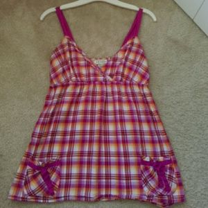 Striped muti-colored tank top